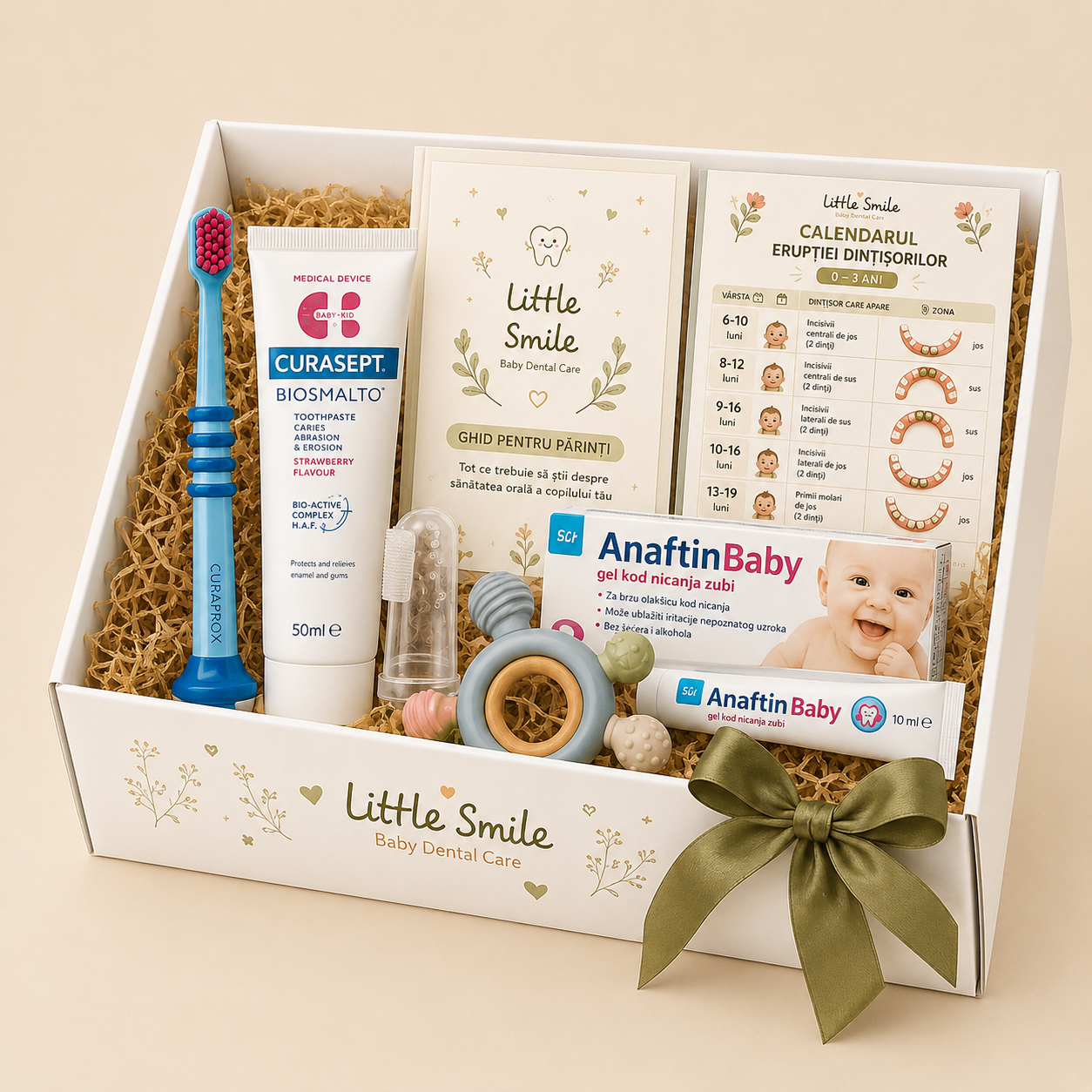 Kit complet igiena orala copii 0-12 luni